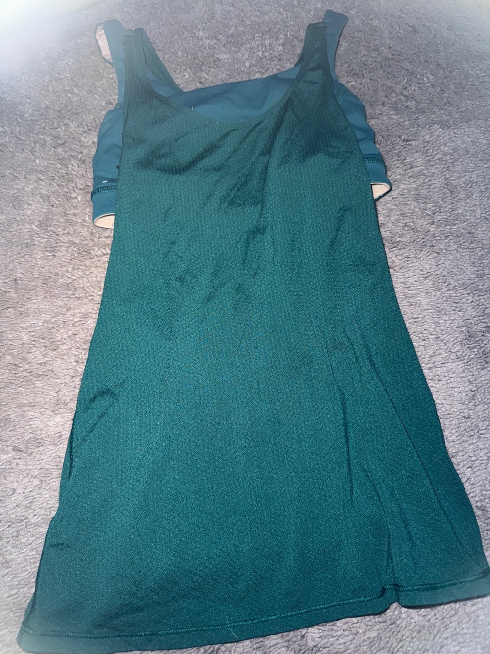 lululemon athletica Deep Teal Scoop Neck Tank